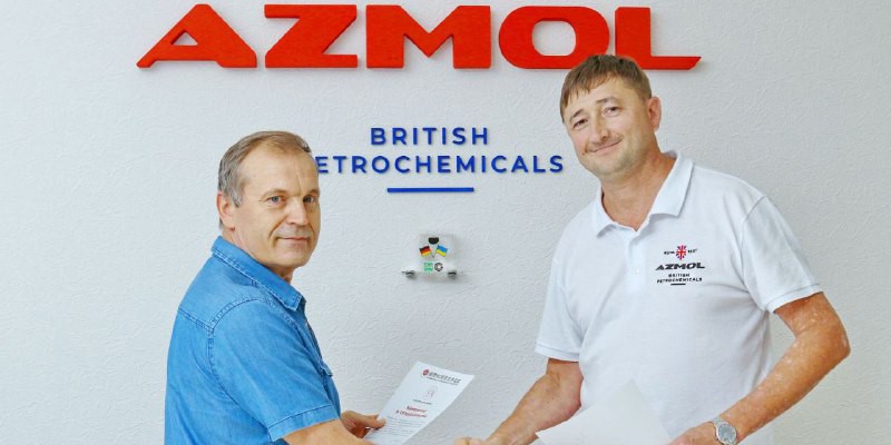 Компанията AZMOL BP стана официален спонсор на бердянските спортни клубове 